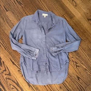 Cloth & Stone Blue Button Down Shirt